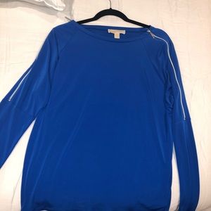 Michael Kors blue top